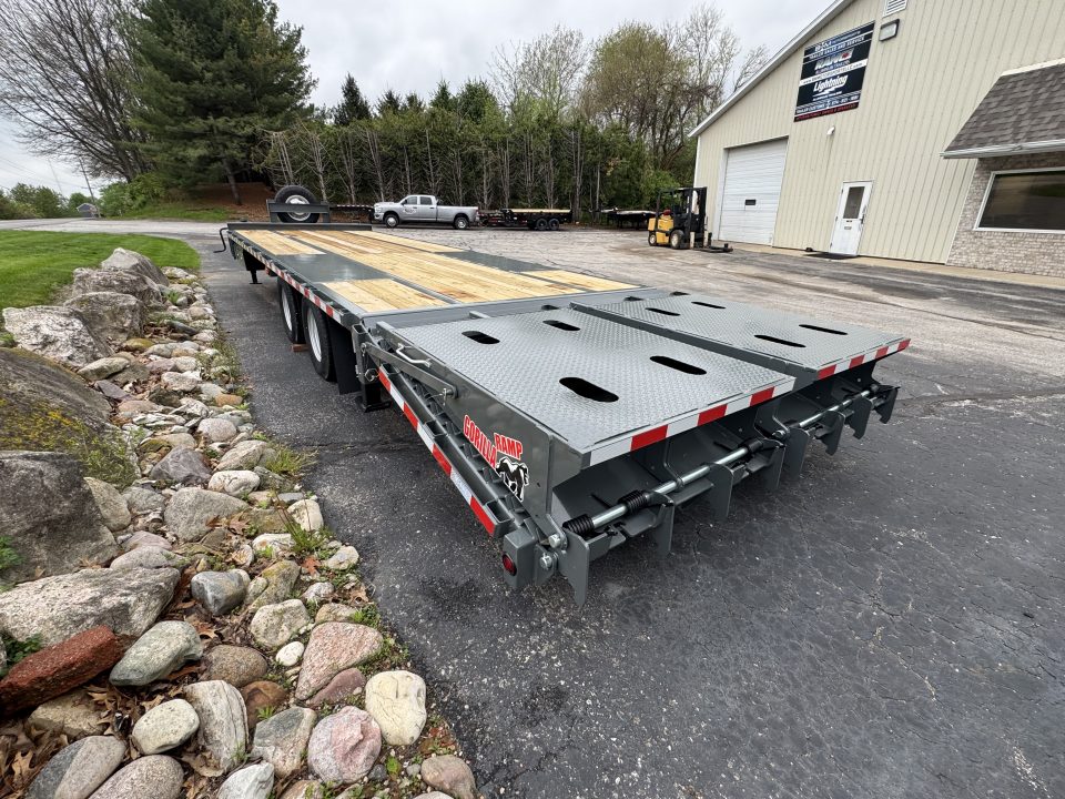 New 2026 Behnke FB8X29PT-20E Flatbed Trailer