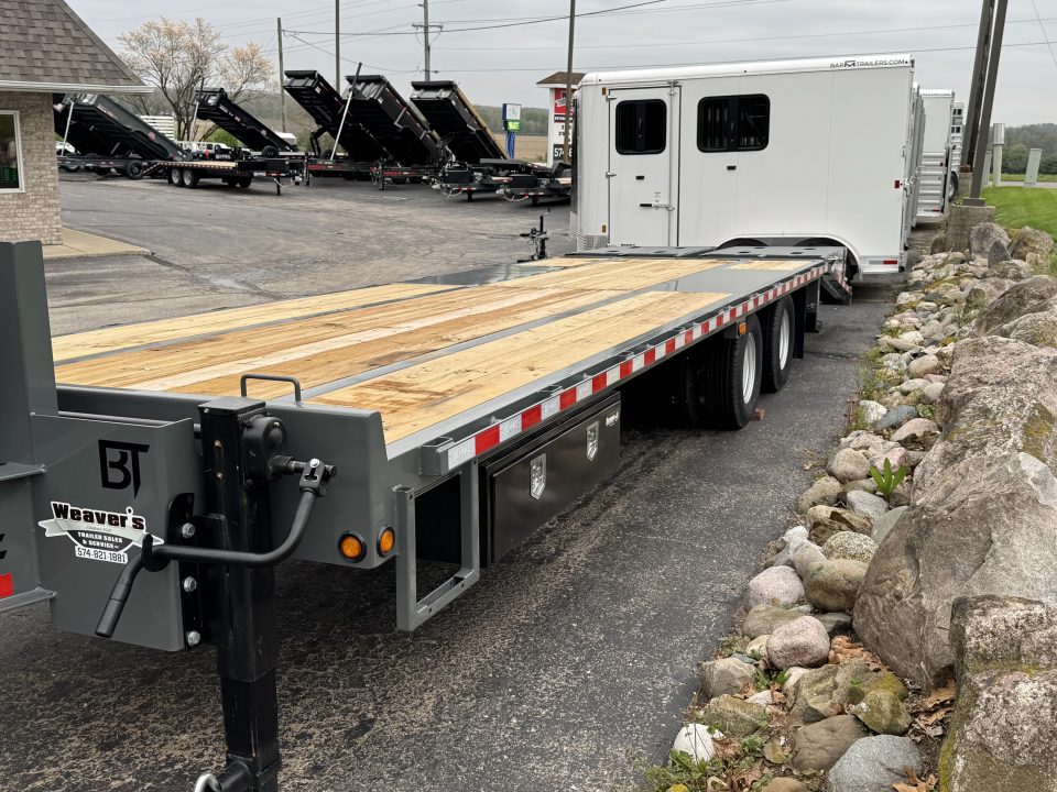 New 2026 Behnke FB8X29PT-20E Flatbed Trailer