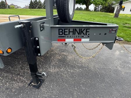 New 2026 Behnke FB8X29PT-20E Flatbed Trailer