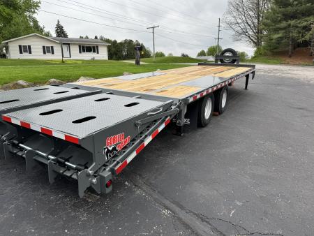 New 2026 Behnke FB8X29PT-20E Flatbed Trailer