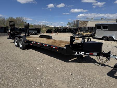 New 2026 Behnke CBCT2420E-S-10K Equipment Trailer