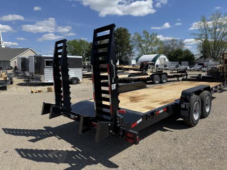 New 2026 Behnke CBCT2420E-S-10K Equipment Trailer