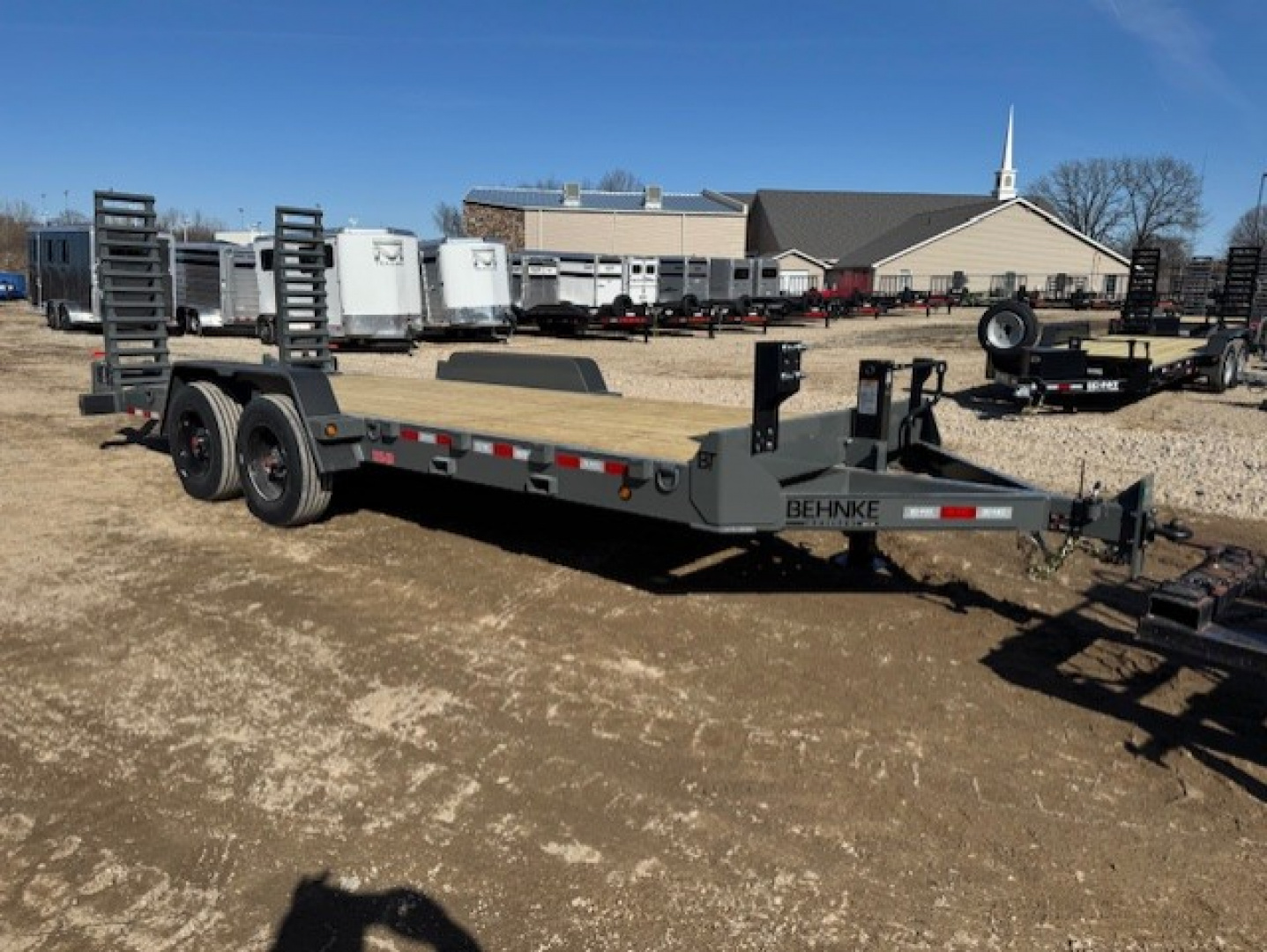 New 2026 Behnke CBCT2020E-S-10K Equipment Trailer