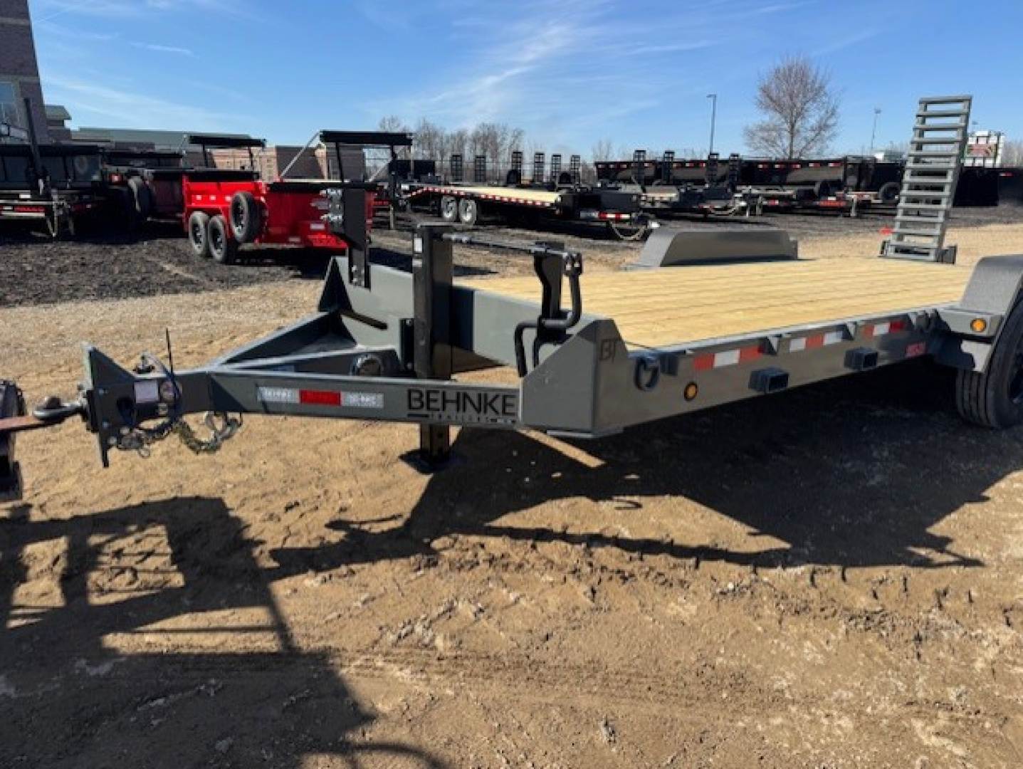New 2026 Behnke CBCT2020E-S-10K Equipment Trailer