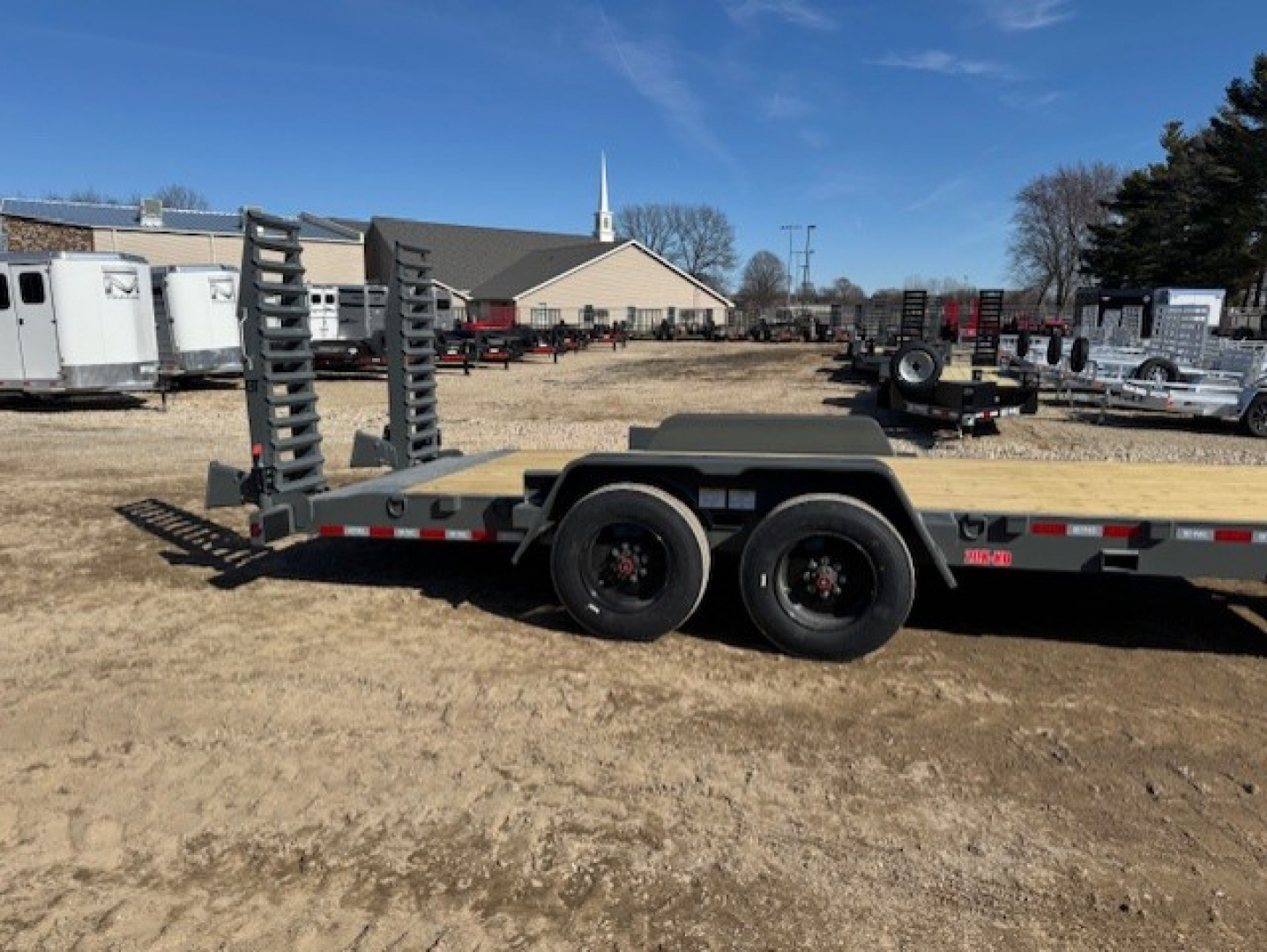 New 2026 Behnke CBCT2020E-S-10K Equipment Trailer