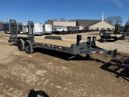 New 2026 Behnke CBCT2020E-S-10K Equipment Trailer