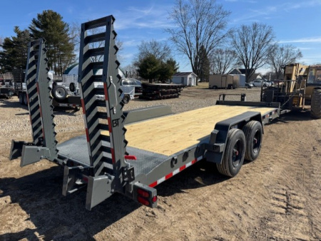 New 2026 Behnke CBCT2020E-S-10K Equipment Trailer