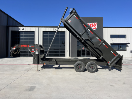 New 2026 MAXX-D 83”x16’ Gooseneck HD Dump w/ 36” Sides – DSX