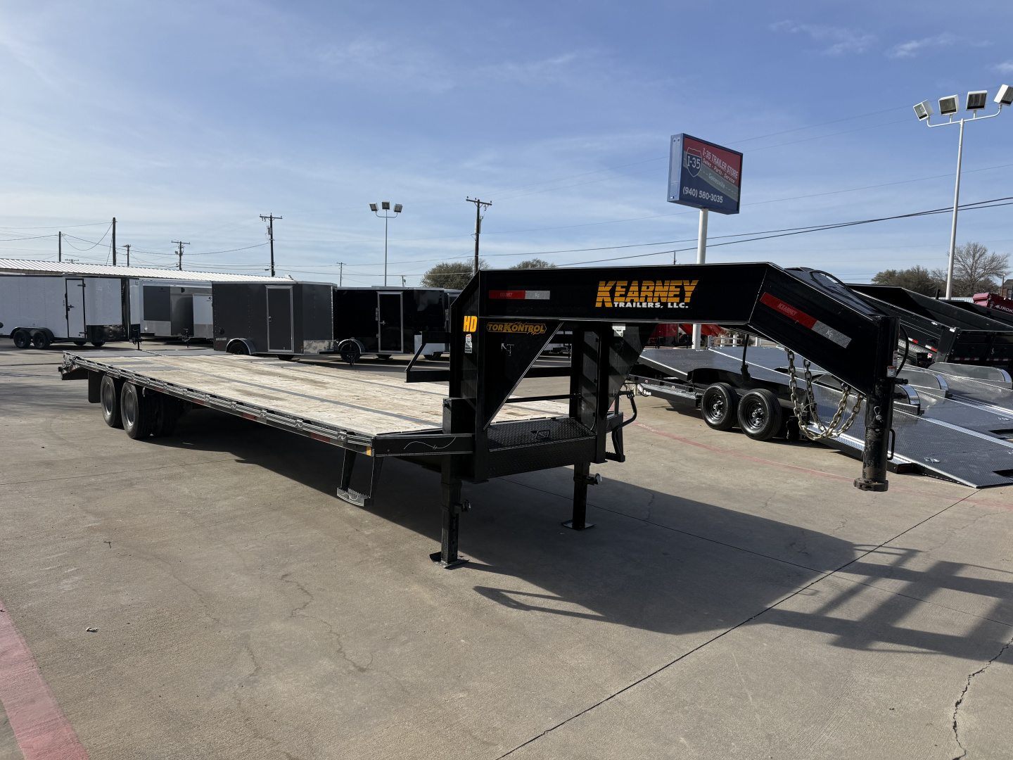 Used 2025 Kearney GN32 Equipment Trailer