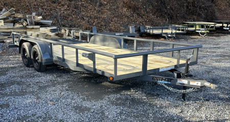 New 2026 Top Hat MP 7X18 Landscape Trailer