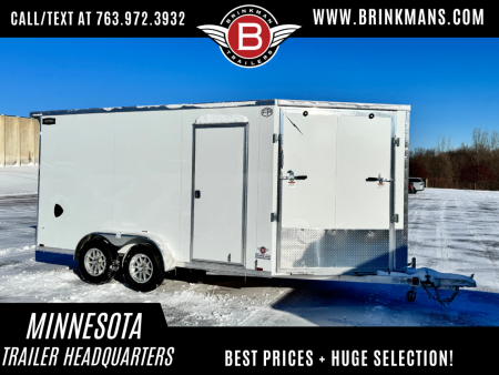 New 2026 Lightning Trailers LTFES714TA2 Snowmobile Trailer