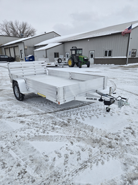 New *2027 Aluma 8112H-SR Utility Trailer