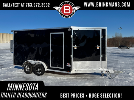 New 2026 Lightning Trailers LTFES714TA2-96 Snowmobile Trailer