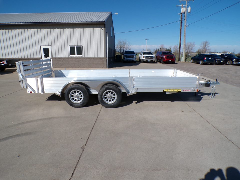 New 2027 Aluma 8116 TA - SR Utility Trailer