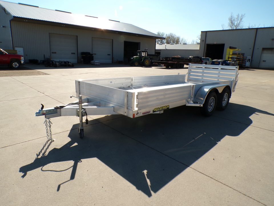 New 2027 Aluma 8116 TA - SR Utility Trailer