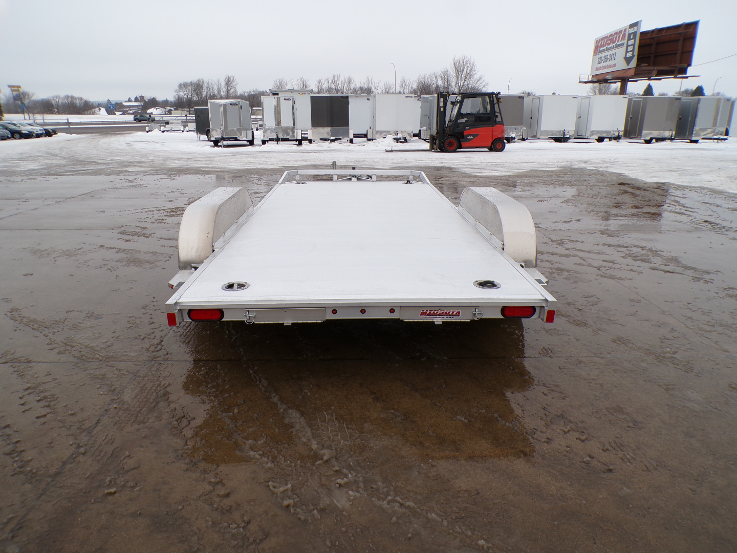 New 2027 Aluma 8214 H Utility Trailer