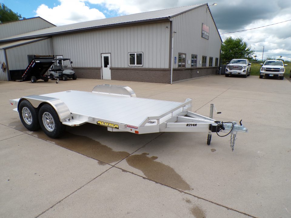 New *2027 Aluma 8214 H Utility Trailer