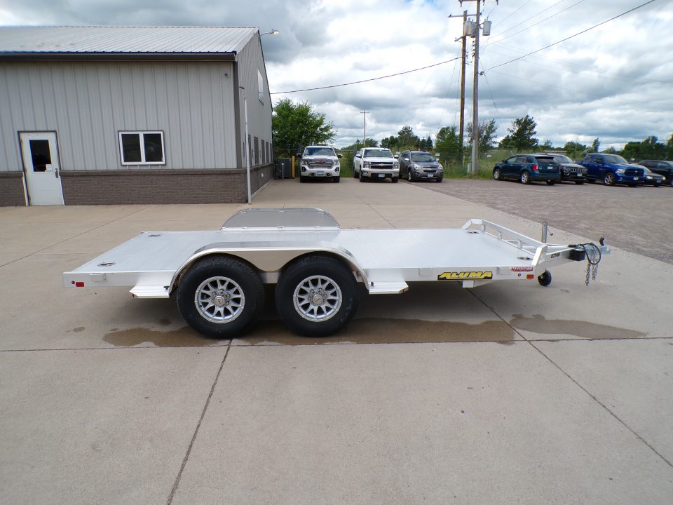 New *2027 Aluma 8214 H Utility Trailer