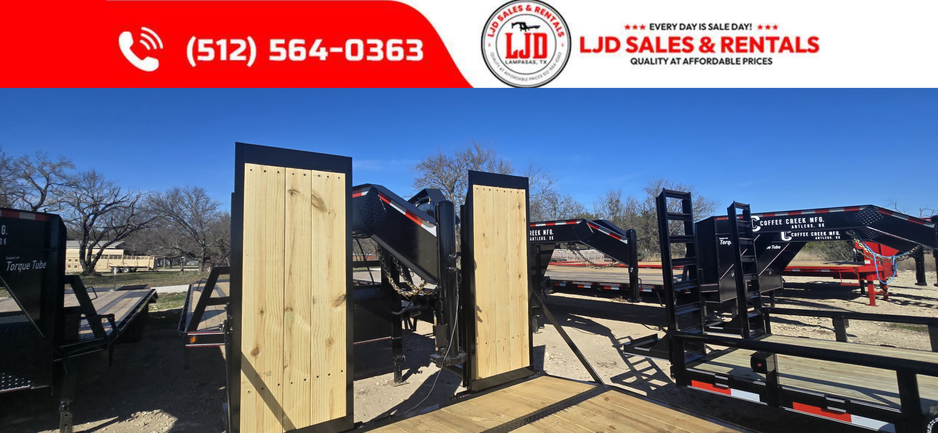 New 2026 Tiger -- 83 "X 24'- BP Equipment Trailer