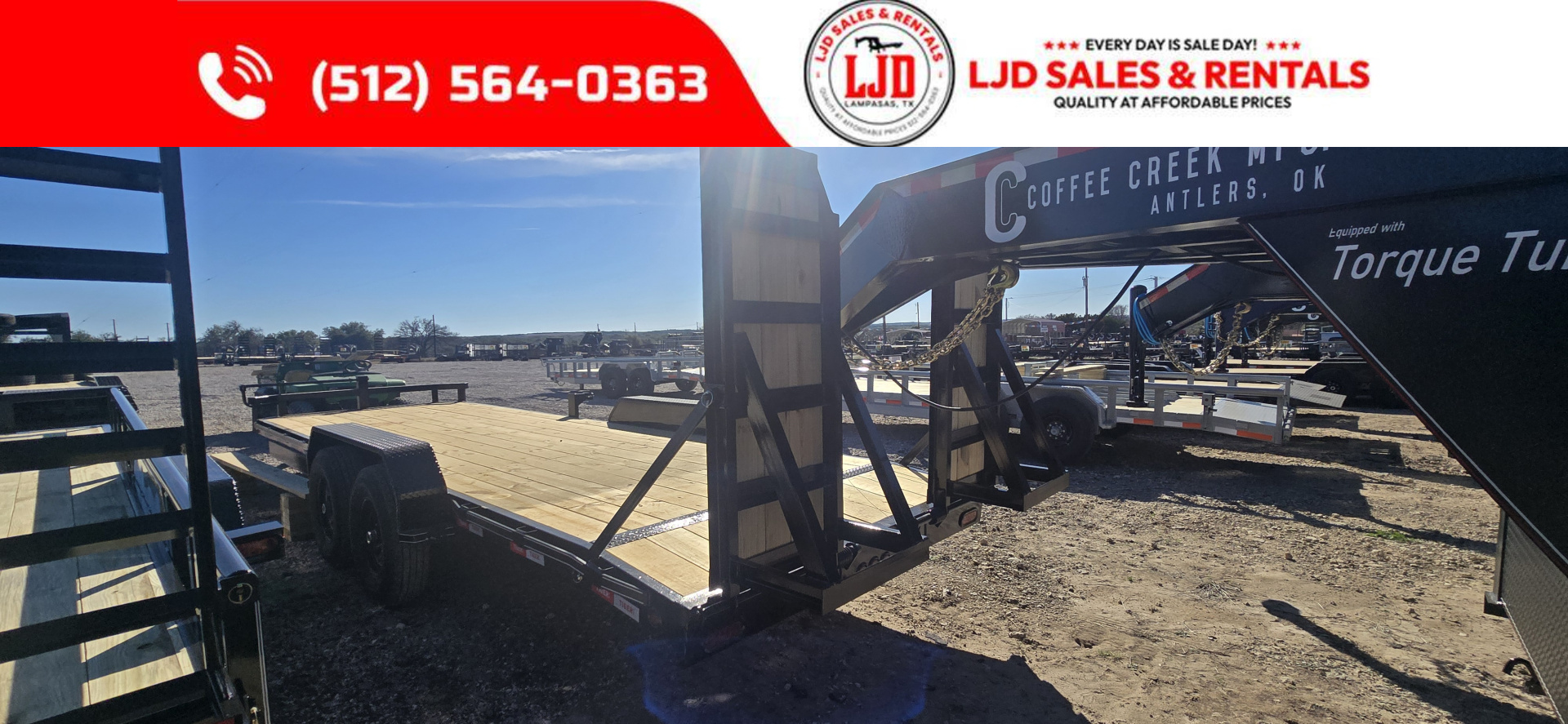 New 2026 Tiger -- 83 "X 24'- BP Equipment Trailer