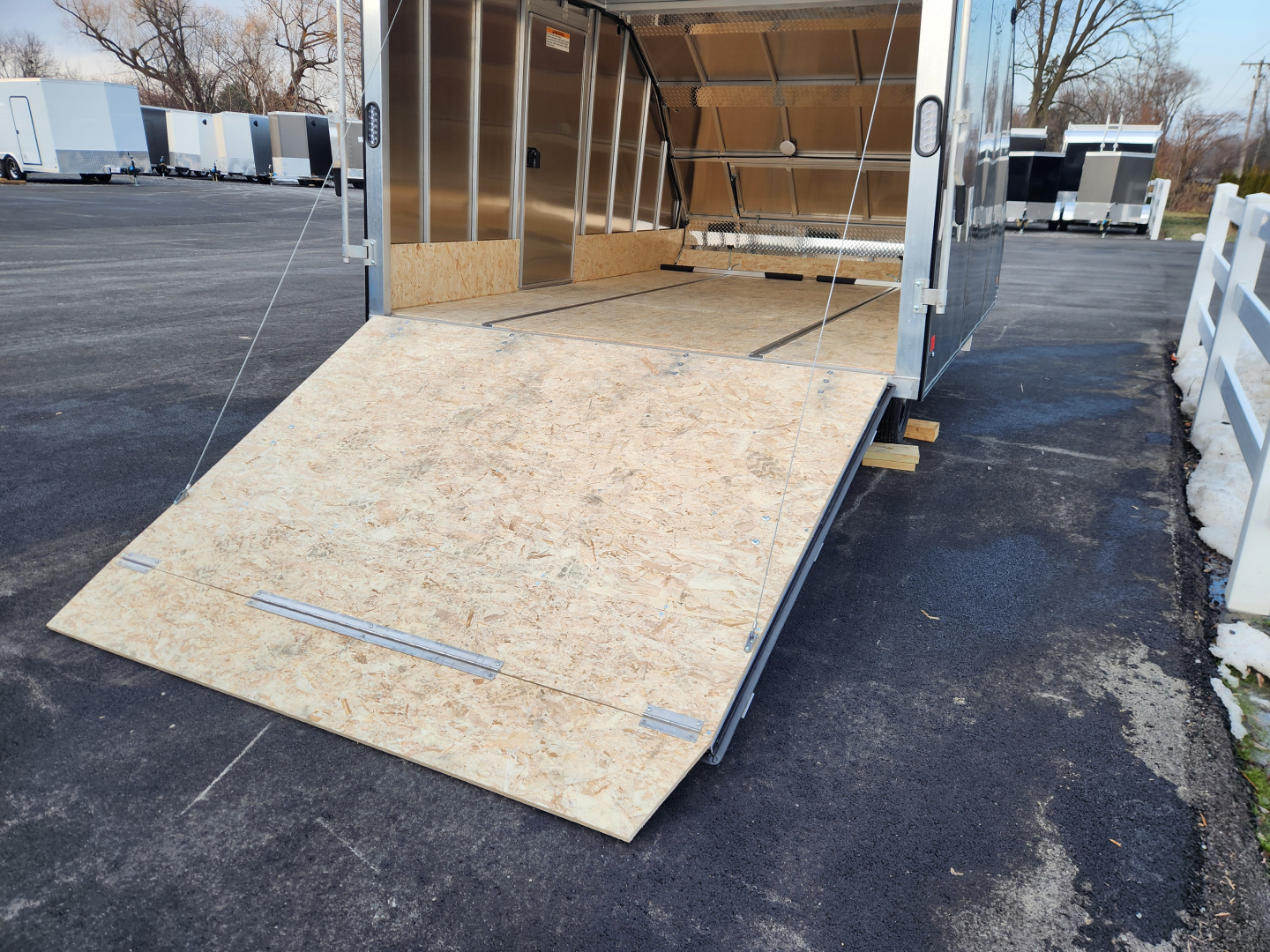 New 2026 Mission MFS101X12 Snowmobile Trailer