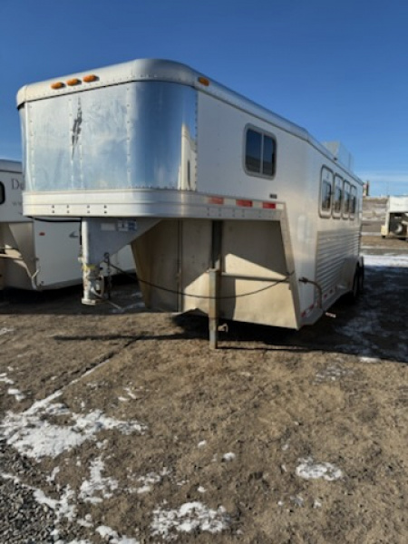 Used 1999 Featherlite Trailers 4H Horse Trailer