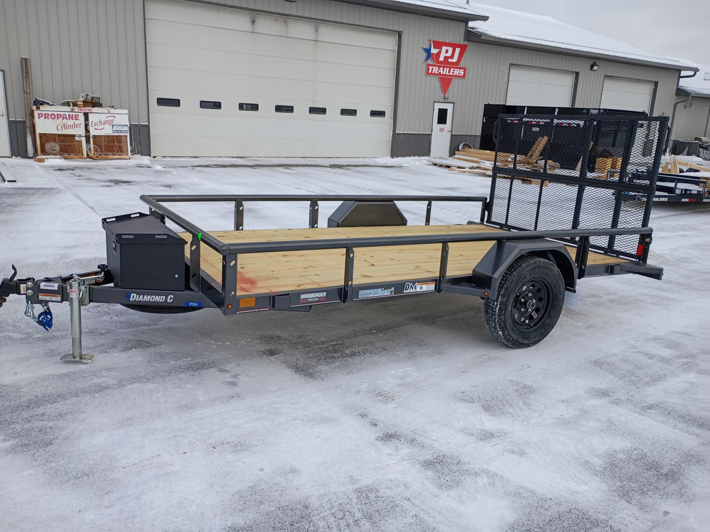 New 2026 Diamond C Trailers PSA135 12X77