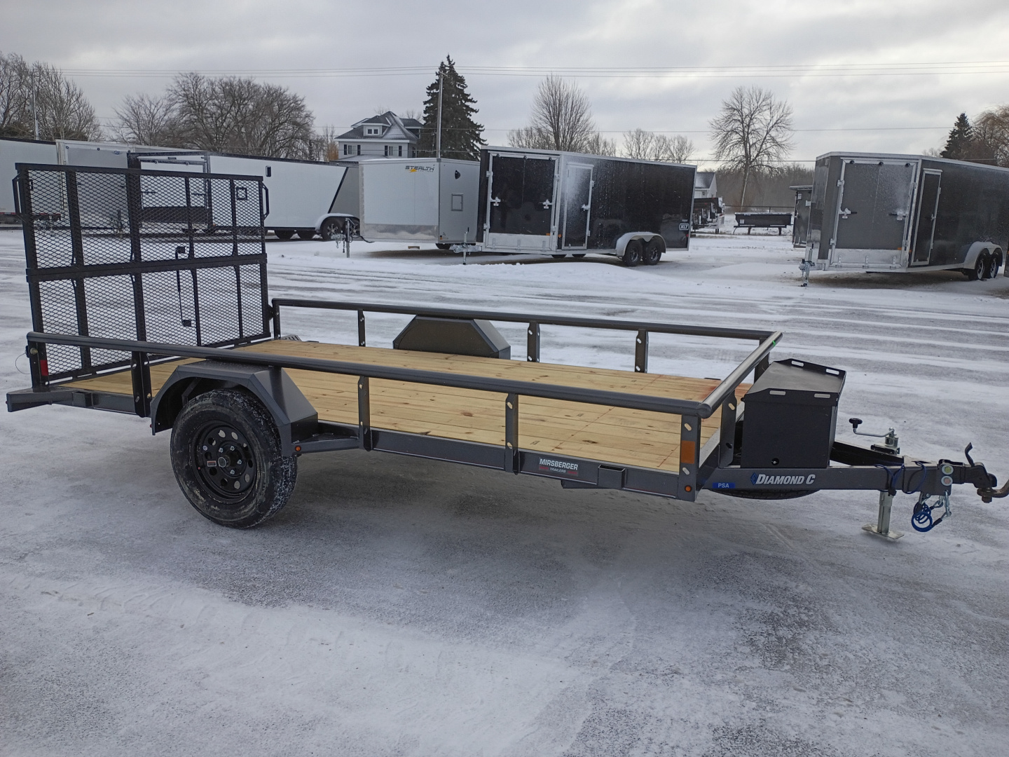 New 2026 Diamond C Trailers PSA135 12X77