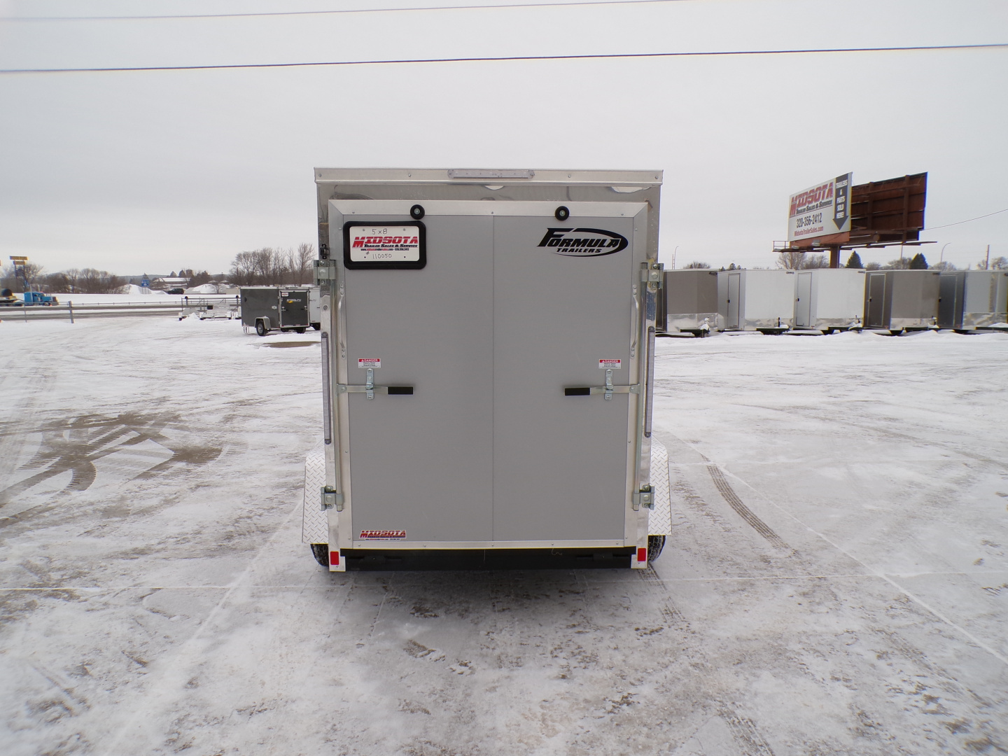 New 2026 Formula Conquest 5x8 Cargo / Enclosed Trailer