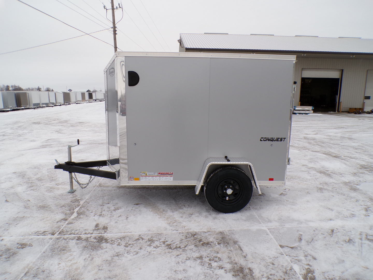 New 2026 Formula Conquest 5x8 Cargo / Enclosed Trailer