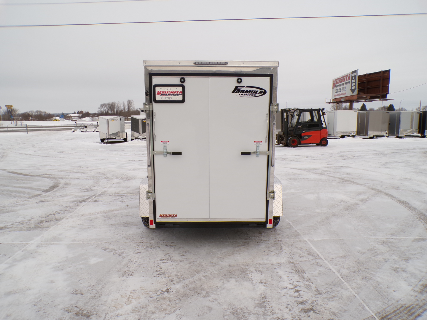 New 2026 Formula Traverse 5x8 Cargo / Enclosed Trailer