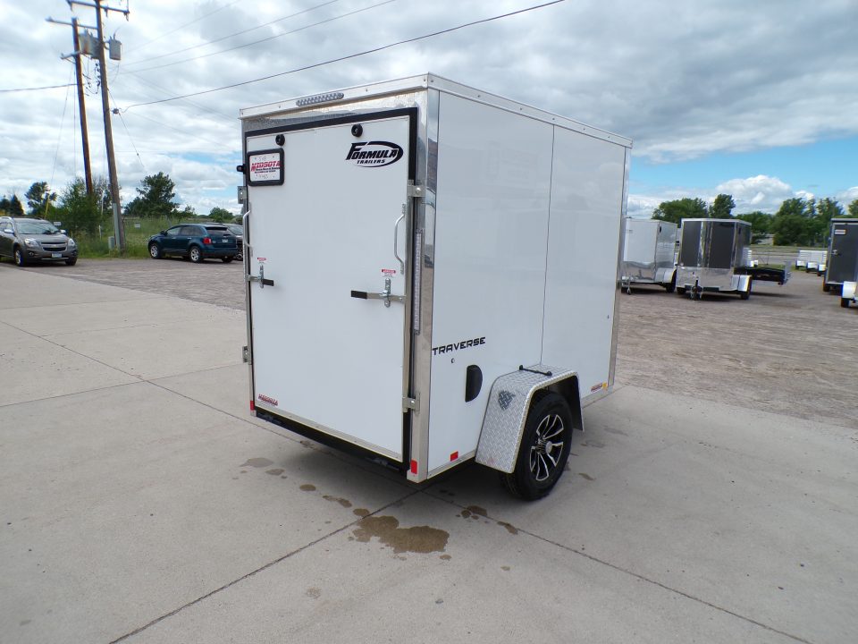 New 2026 Formula Traverse 5x8 Cargo / Enclosed Trailer