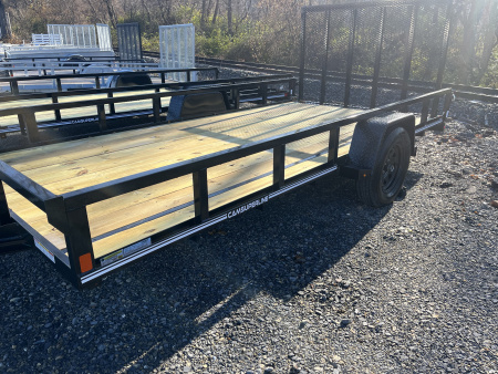 New 2025 CAM Superline 7x14 Utility Trailer