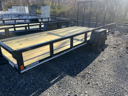 New 2026 CAM Superline 7x14 Utility Trailer
