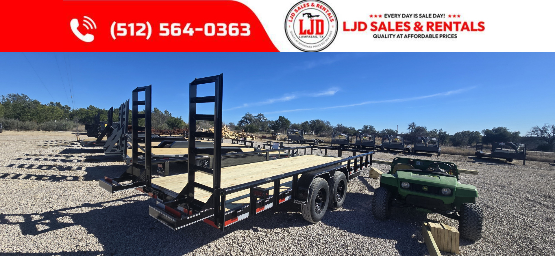New 2026 Other - 83" X 20' - Pipe Top - Equipment Trailer
