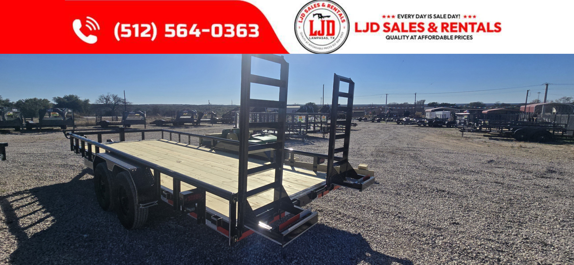 New 2026 Other - 83" X 20' - Pipe Top - Equipment Trailer