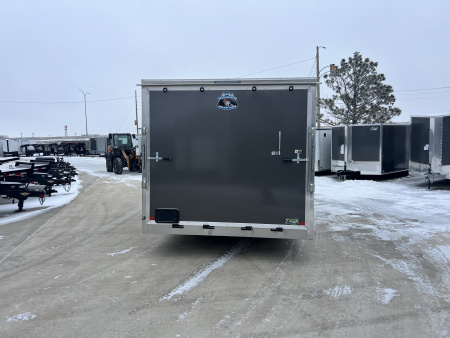New 2026 Bighorn R&M 8.5x20 +2’ V nose 10K SUPERIOR QUALITY Rear Ramp Enclosed Cargo Trailer Car Hauler Trailer