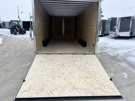 New 2026 Bighorn R&M 8.5x20 +2’ V nose 10K SUPERIOR QUALITY Rear Ramp Enclosed Cargo Trailer Car Hauler Trailer
