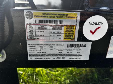 New 2026 Midsota DT8214 BP Dump Trailer