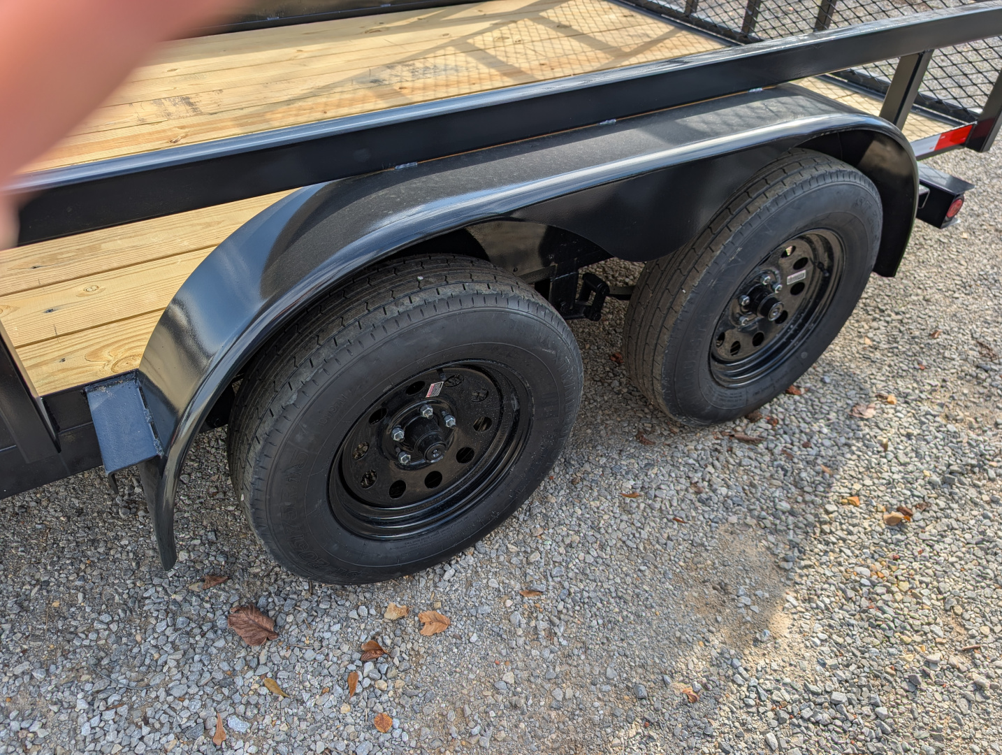 New 2026 Next Gen 7x14 Tandem 3.5k Axle Tube Top Rail Utility Trailer