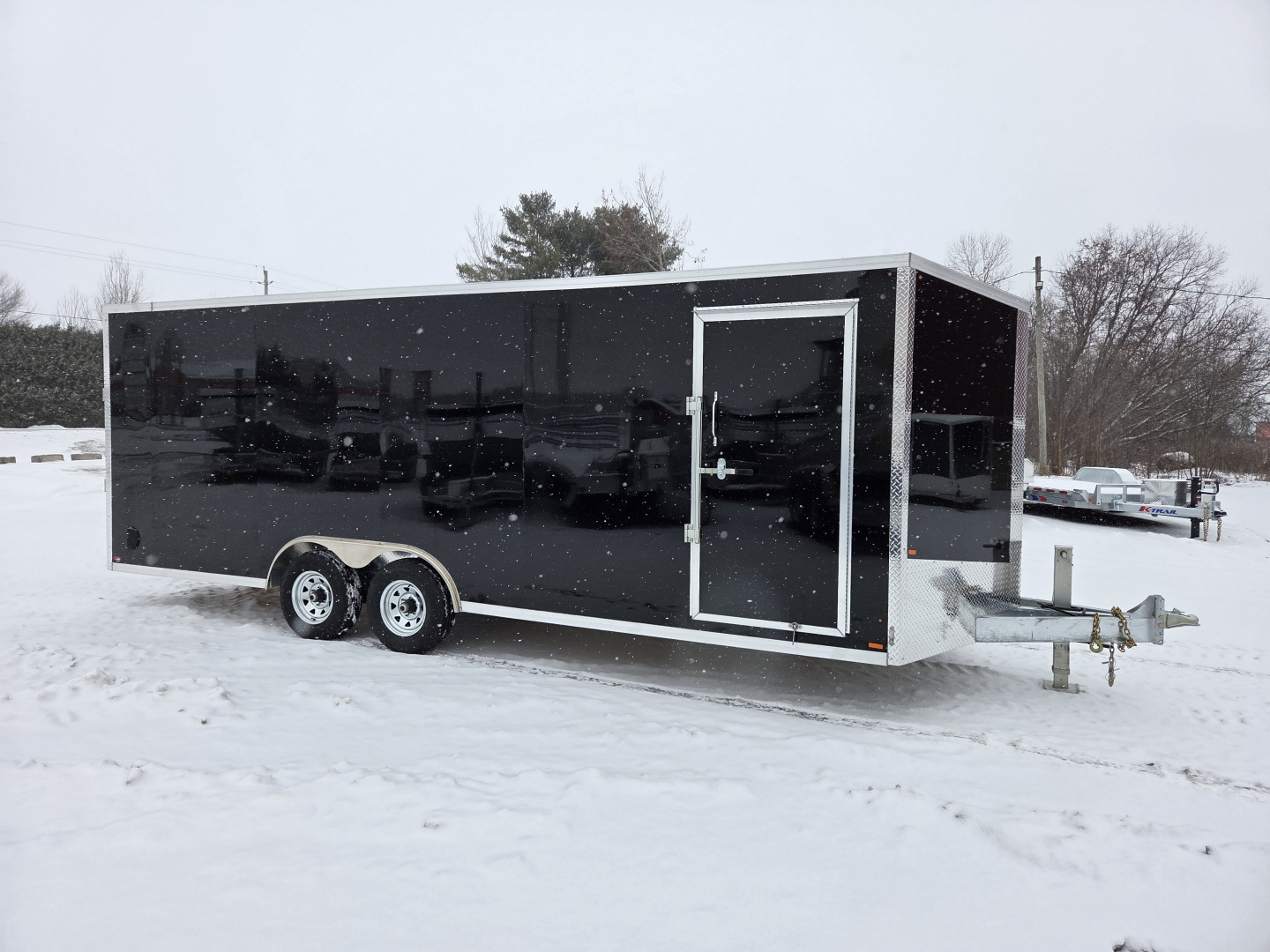 New 2026 MEGA DUTY 8.5'X22' GALVANIZED CAR HAULER