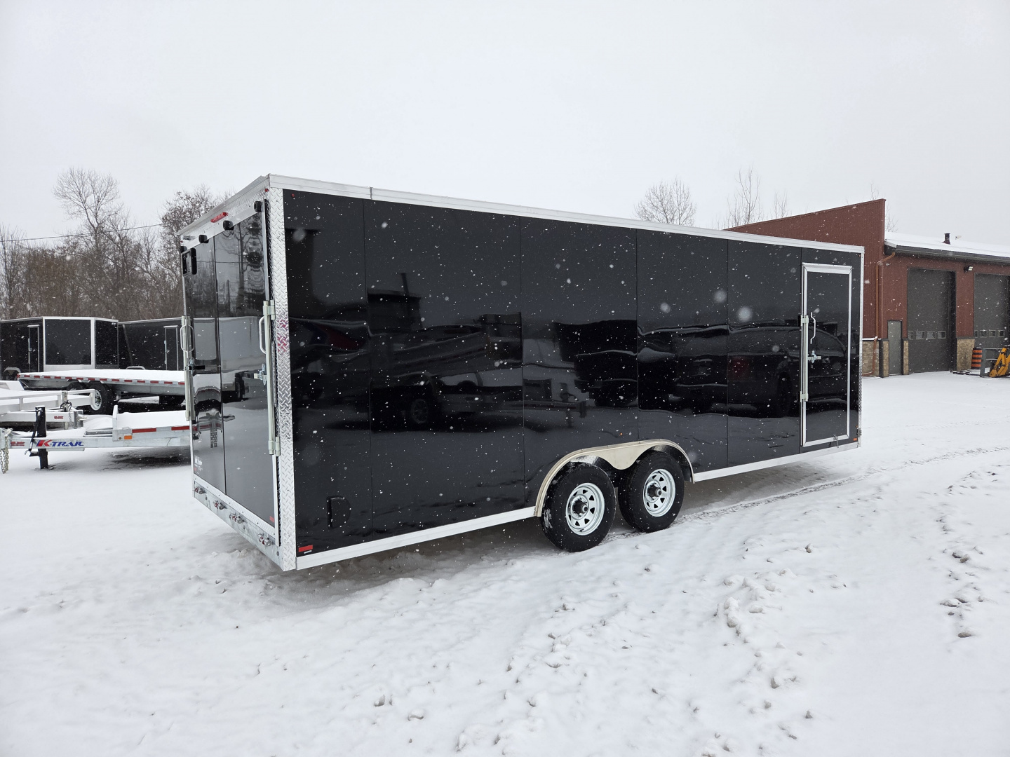 New 2026 MEGA DUTY 8.5'X22' GALVANIZED CAR HAULER