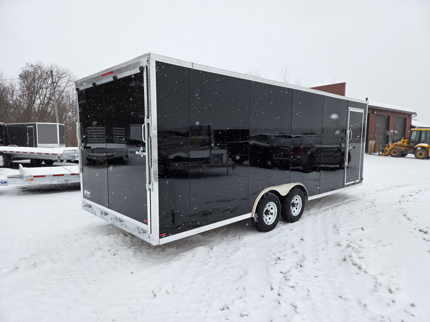 New 2026 MEGA DUTY 8.5'X22' GALVANIZED CAR HAULER