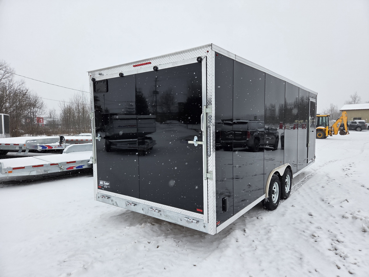 New 2026 MEGA DUTY 8.5'X22' GALVANIZED CAR HAULER