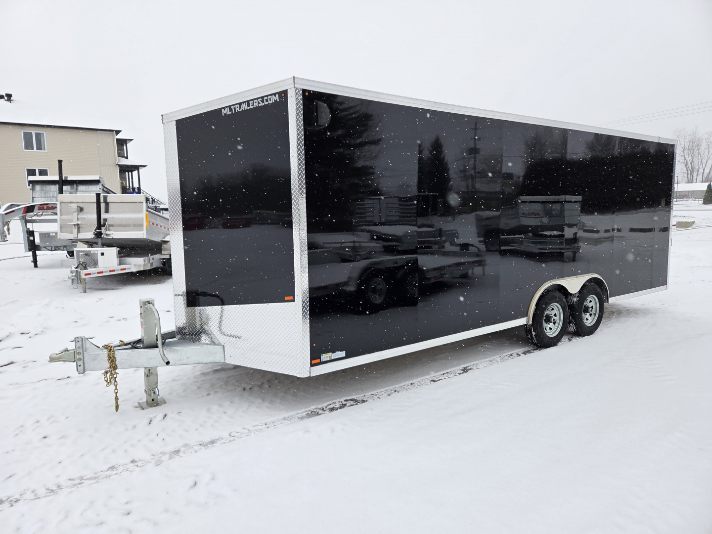 New 2026 MEGA DUTY 8.5'X22' GALVANIZED CAR HAULER