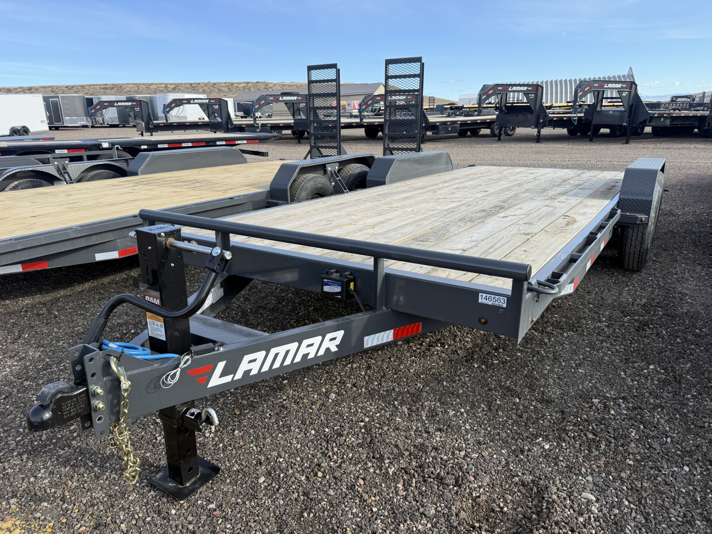 New 2026 Lamar Equipment Trailer 83"x20'-14K