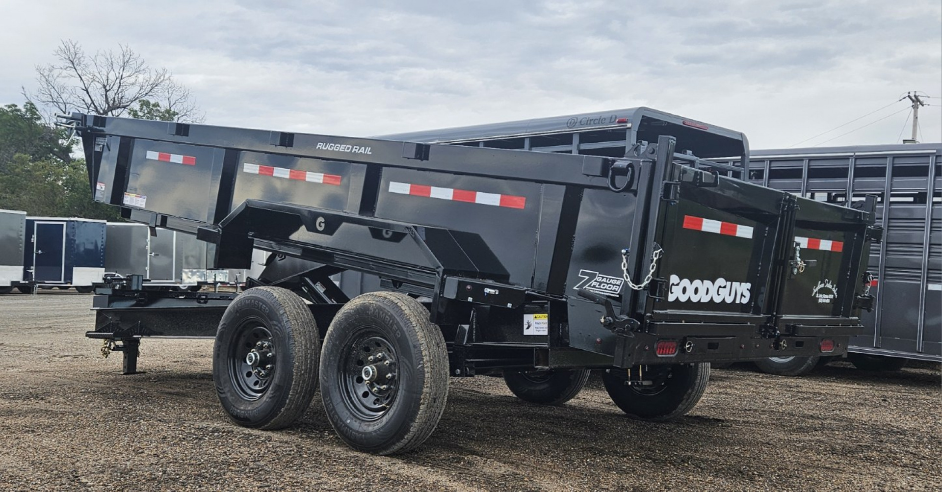 New 2026 Good Guys Trailers 83" x 16' Low-Profile Dump Trailer
