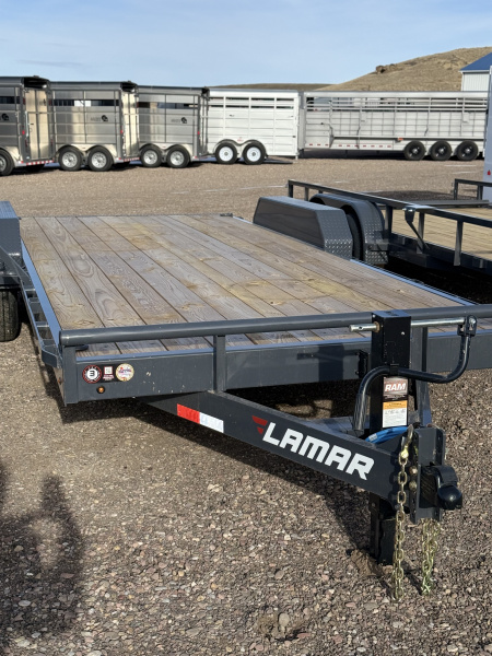New 83" X 20' LAMAR 14K EQUIPMENT HAULER