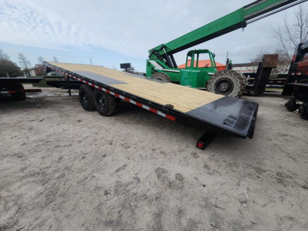 New 2025 Iron Bull 102"x24' Power Tilt Deck over Trailer With 14k Gvwr