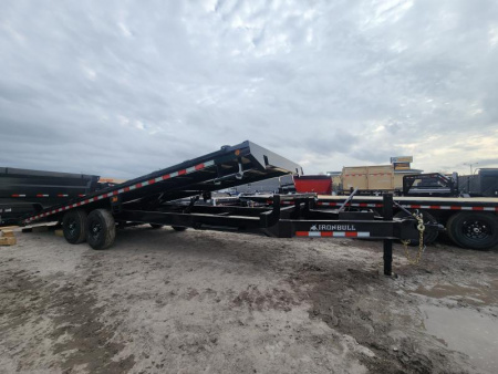 New 2025 Iron Bull 102 x24' Power Tilt Deck over Trailer With 14k Gvwr